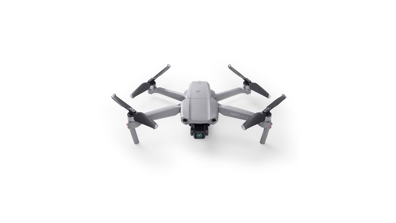 Drone DJI Mavic Air 2 et sa radiocommande, utilisés pour les inspections rapides inter-îles